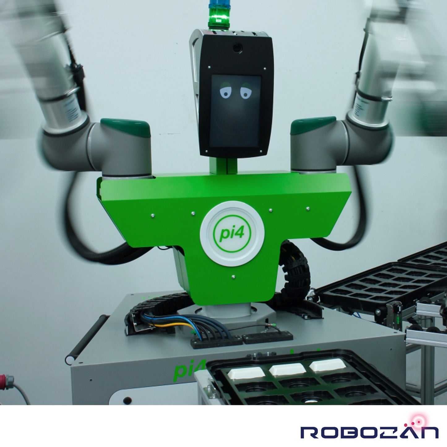Humanoider Fabrikroboter Workerbot3