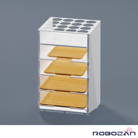 Workerbot9 M1: Tablett-Modul "Miete"