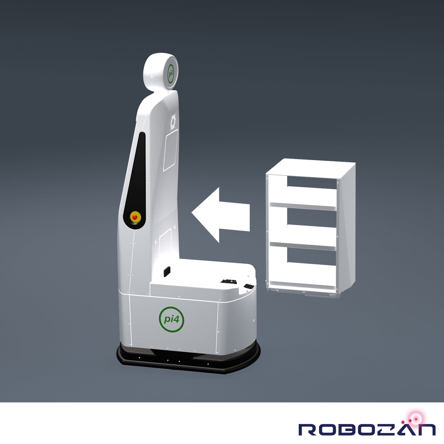 Workerbot9 M8: Regal-Modul "Miete"