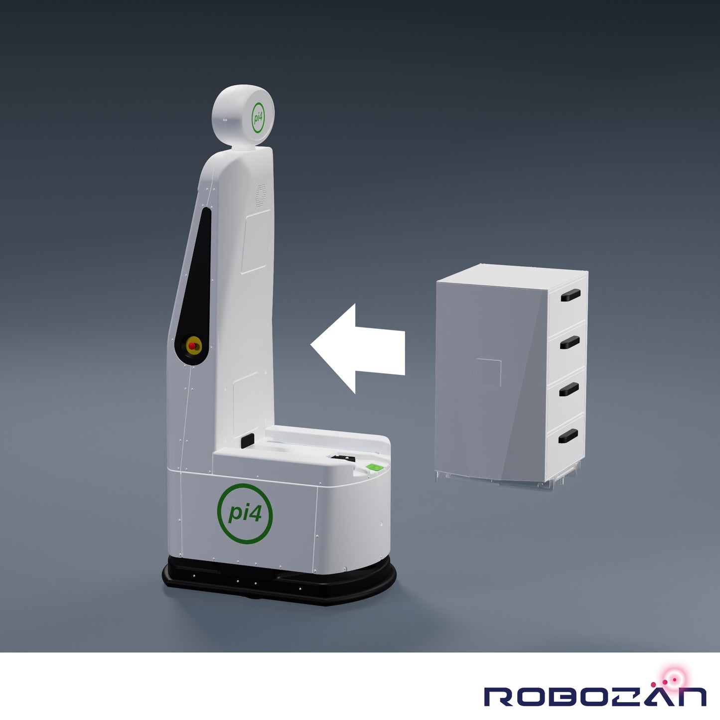Workerbot9 M2: Schubladen-Modul "Miete"