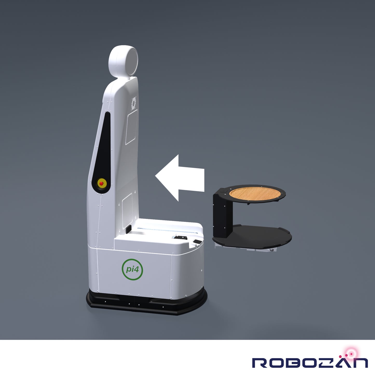 Workerbot9 M3-r2: Tablett-Modul "Miete"