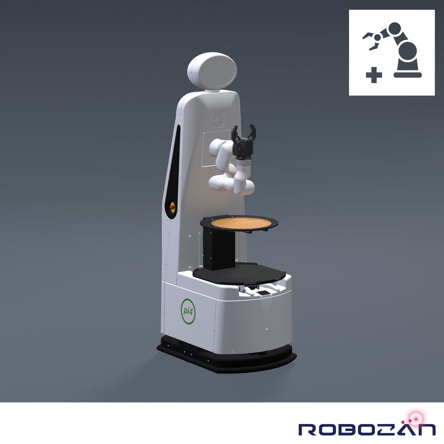 Workerbot9 M3-r2: Tablett-Modul "Miete"